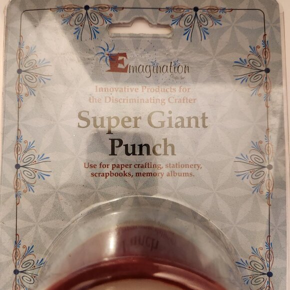 Sailboat Super Giant Hole Punch Emagination paper Scrapbook Craft Shapes - Picture 2 of 6